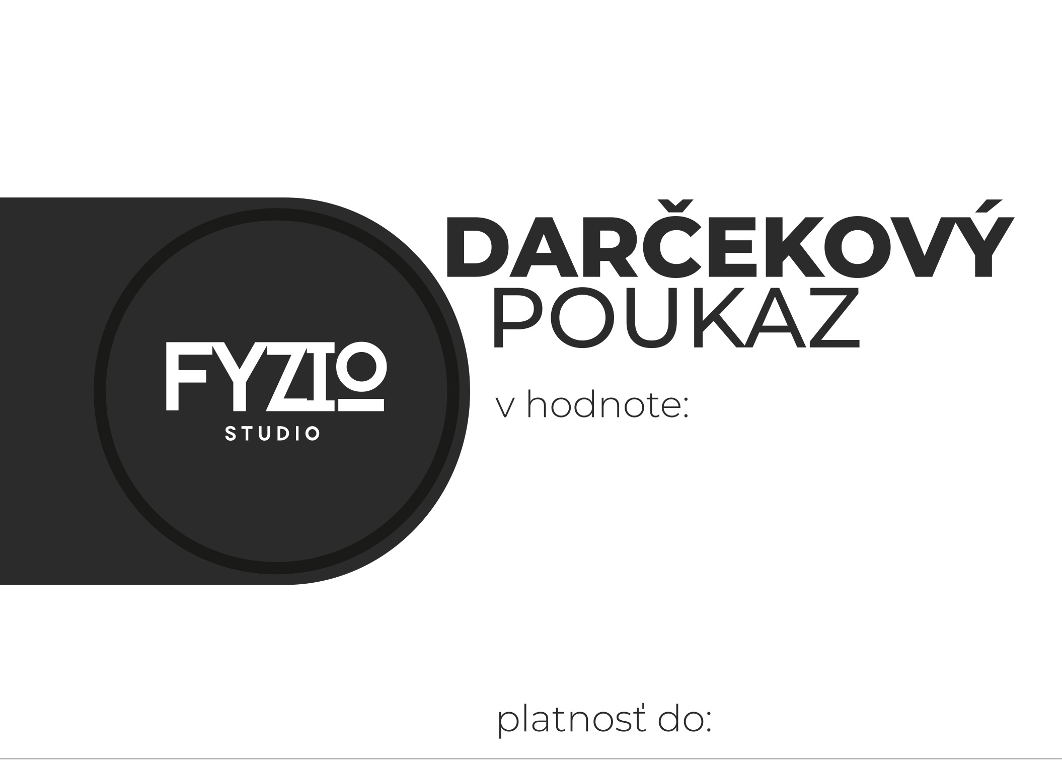 Darčekový poukaz